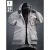 11 BYBB'S DARK 2025 New Tactical Jackets Windbreaker Mens Cargo Function Hooded Jacket Coats Outwear Techwear Streetwear 4