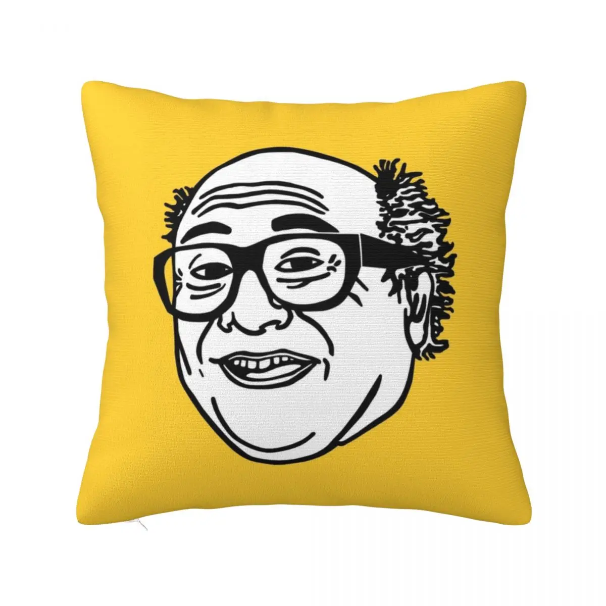 

Danny De Vito Throw Pillow Luxury Pillow Cover Decorative pillow case Embroidered Cushion Cover Christmas Pillowcase