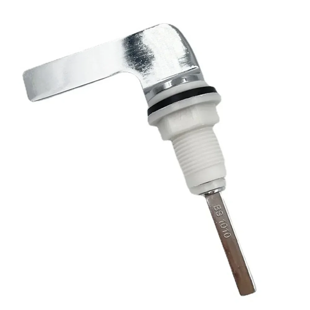 Toilet Flush Handle Replacement Kit Flush Valve Toilet Handle Side Mount Lever Bathroom Toliet Accessories