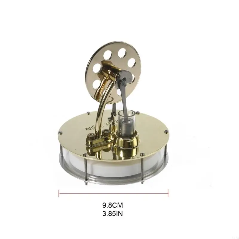 A3PA Electricity Generator Low Temperature Stirling Engine Model Flywheel Toy