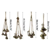 Elegant Witch Iron Wind Chimes Outdoor Garden Decoration Hang Bells Pendants 6