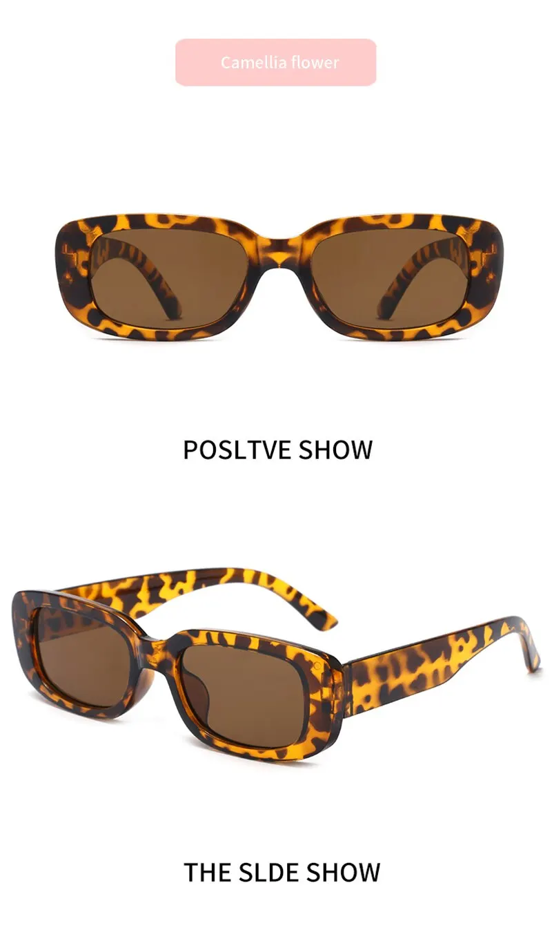 Kleine Sonnenbrille mit quadratischem Rahmen, Vintage-Mode, schmaler quadratischer Rahmen, UV400-Schutz, Autofahrerbrille_voghion.com