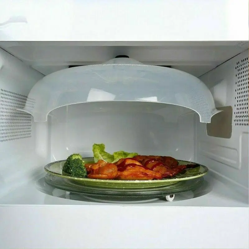 Magnetic Microwave Splatter Cover, 3 Pcs Microwave Cover Hover