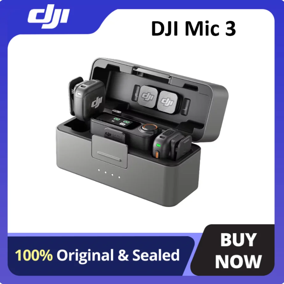 DJI MIC 3 ワイヤレスマイクロフォン 未使用 DJI Mic 3 Compact Wireless Microphone System/Recorder for Camera