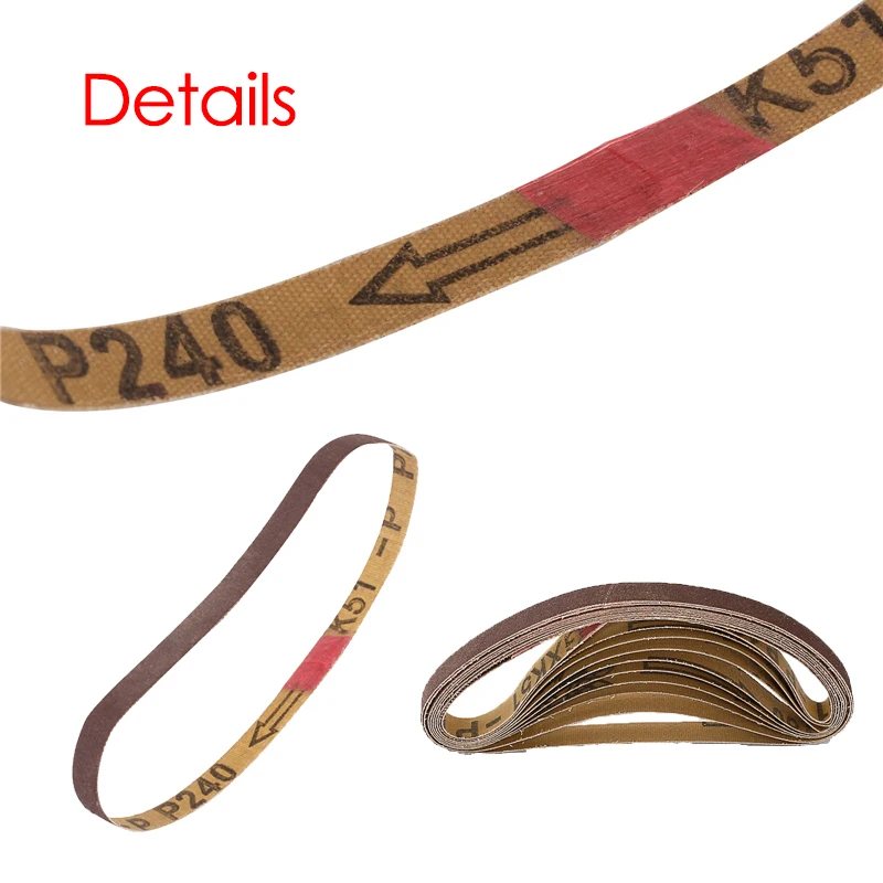 120PCS Premium Sanding Belts for Polishing and Grinding Tasks
