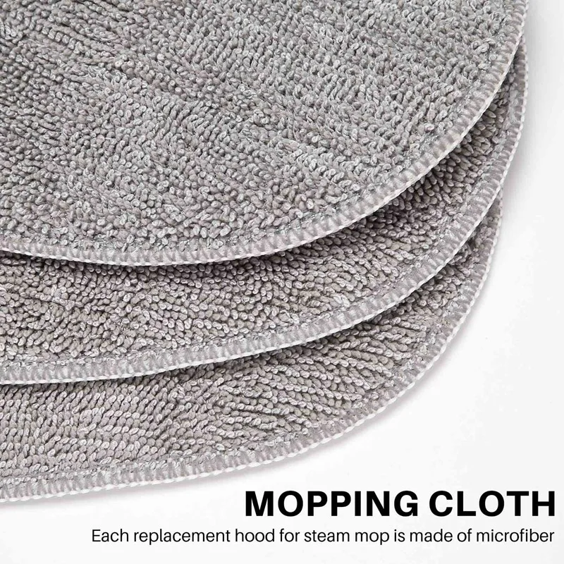 3Pcs Mopping Cloth For Leifheit Cleantenso Steam Cleaner Steam Broom Wiper Cover Cleaning Mop Cloths Pad