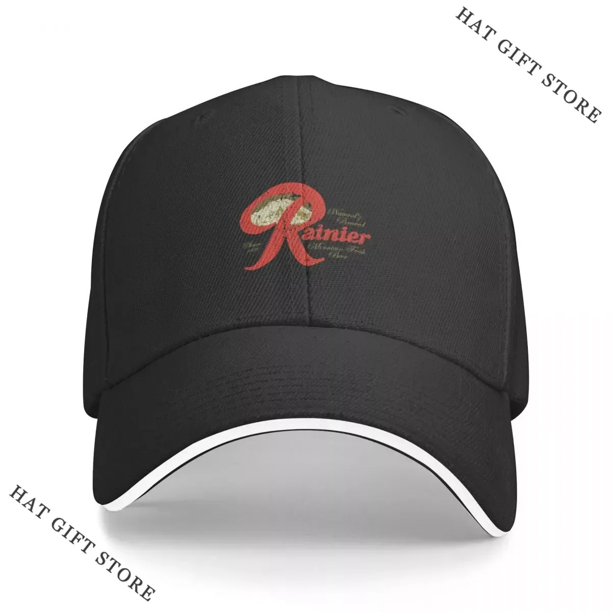 

Best Rainier Beer 1878Cap Baseball Cap Luxury hat Christmas hats Caps women Men's