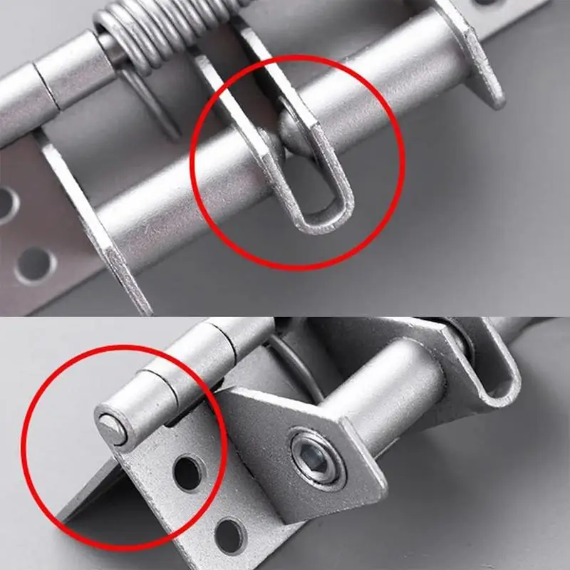 4 Inch Positioning Hinge Spring Automatic Door Closing Hinge Wooden Door Kitchen Multi-function Detachable Spring Hinges