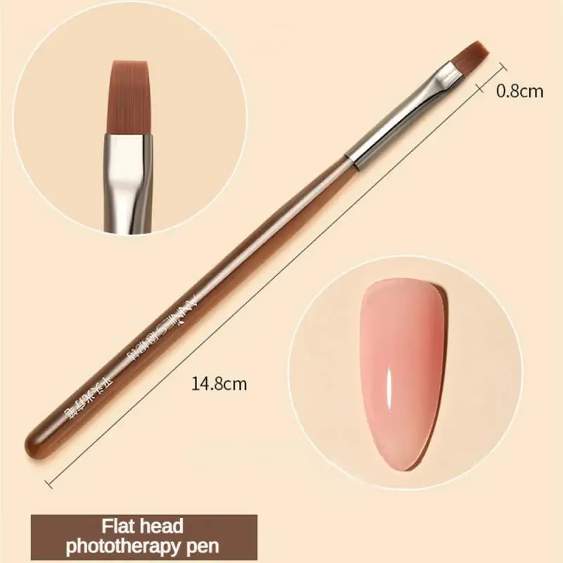 ANNIES Nail Art Brushes 9/5 PCS DIY Painting Flower Brush Powder Acrylic UV Gel Drawing Dotting Tools Stripes Lines Nail Brush 6