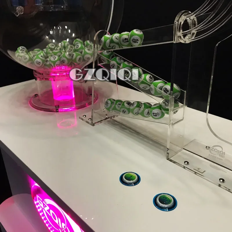 Air Mix Lottery Machine for lucky draw 1D 2D 3D 4D 5D 6D lotto games