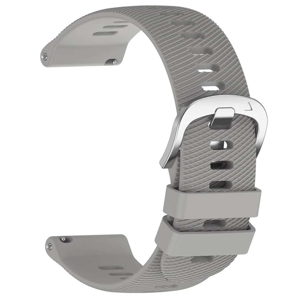 Silicone Smartwatch Band - Versatile Fit, 20mm & 22mm Strap Bracelet