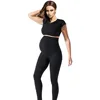 Summer Maternity Safety Pants Soft Slim Adjustable Premama Waist Pregnant Pregnancy Clothes Enceinte Pants Ropa Leggings Women 1
