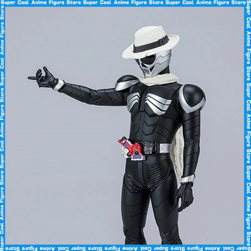 

Новинка, 18 см, Bandai Kamen Rider, герои с двойным черепом, мастер скелет, крутые аниме Коллекционные фигурки из ПВХ, декоративная модель, подарок