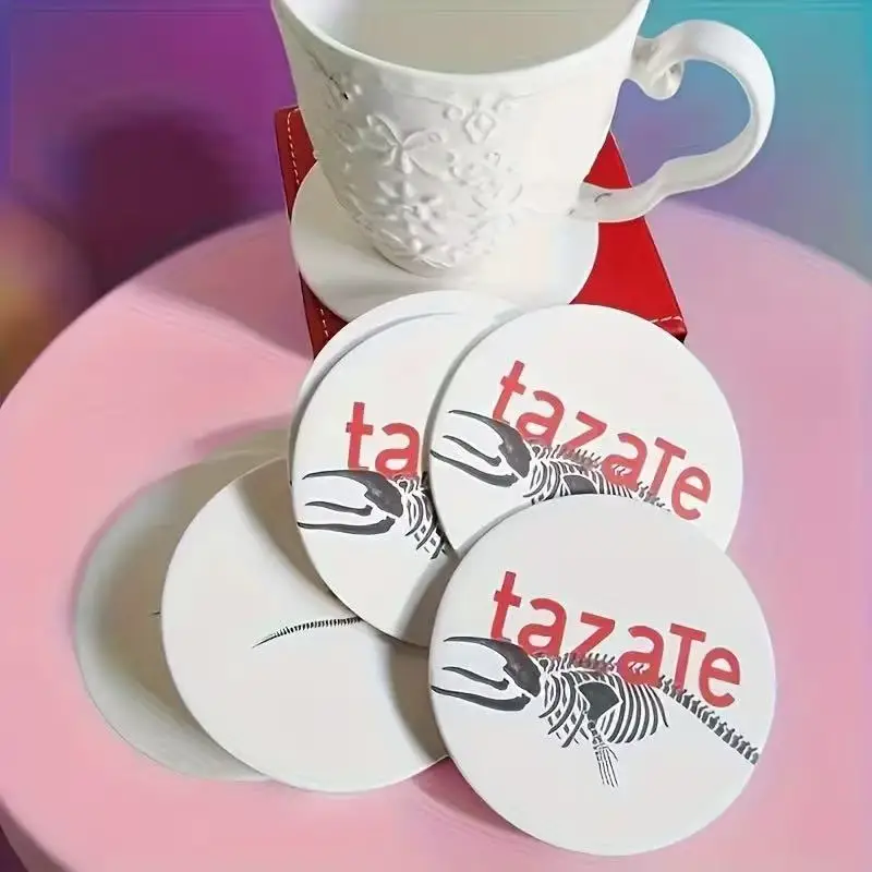 200개 맞춤형 종이 컵받침 나만의 디자인 또는 로고 업로드 사진으로 인쇄된 맞춤형 종이 컵받침 크리스마스 선물