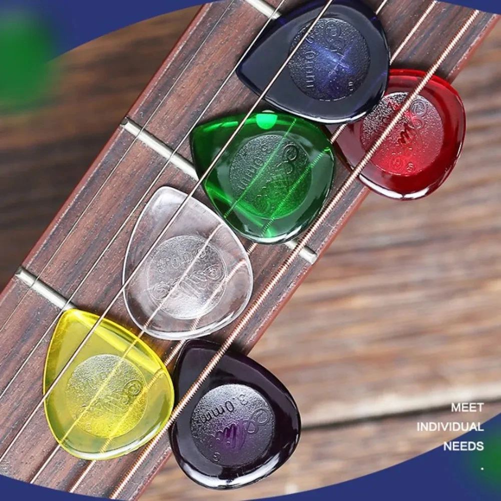 Alice Stubby Guitar Picks ABS Plectrums Large Stubbies Big Thickness 1mm 2mm 3mm 10Pcs guitar picks