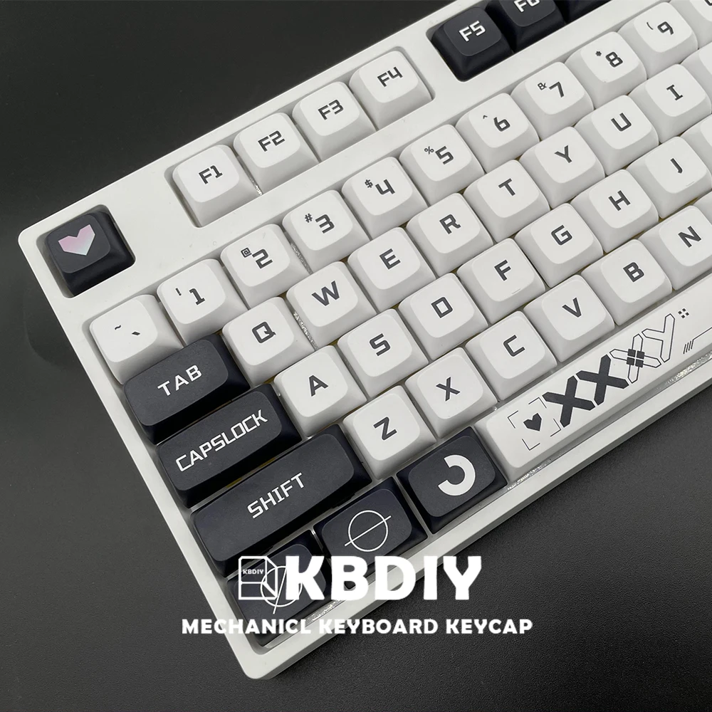 Kbdiy-pbt Keycaps Grupo Faça Você Mesmo Teclado Gaming Mecânico Personalizado Print Stream Perfil Xda mx Switch Dye-sub cs go 118 Chaves por Conjunto - Imagem 6