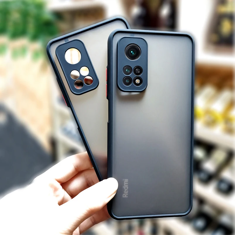 Cute Transparent Phone Cover with Skin Feel Finish