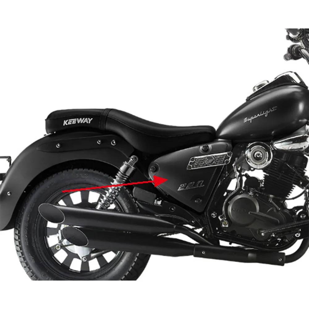 Superlight 200 Keeway Superlight 125 Saddlebags Suku Cadang Sepeda