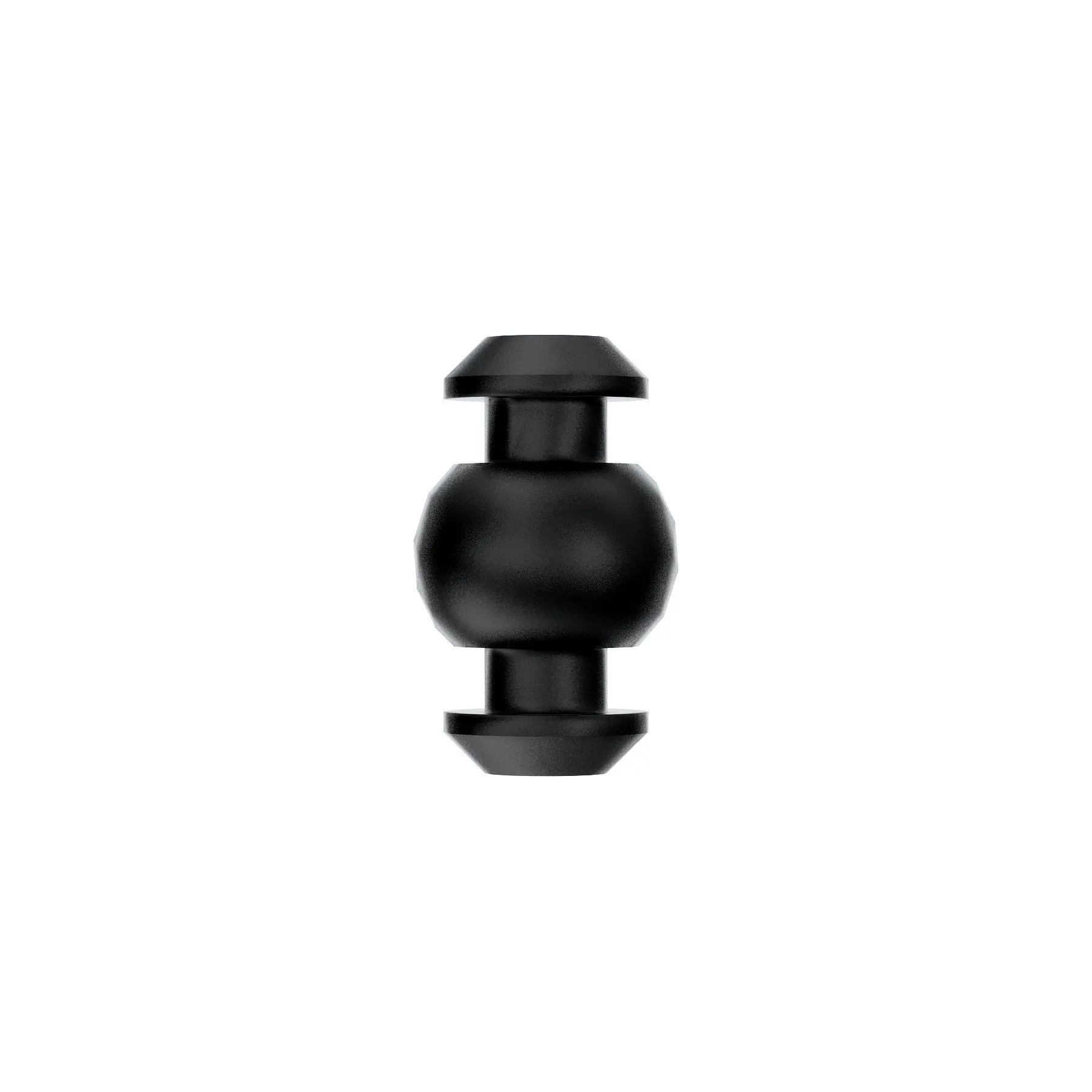 Boules amortissement GEP-Camera en silicone montées sur une caméra FPV, montrant leur fonction anti-vibration pour des vols stables.