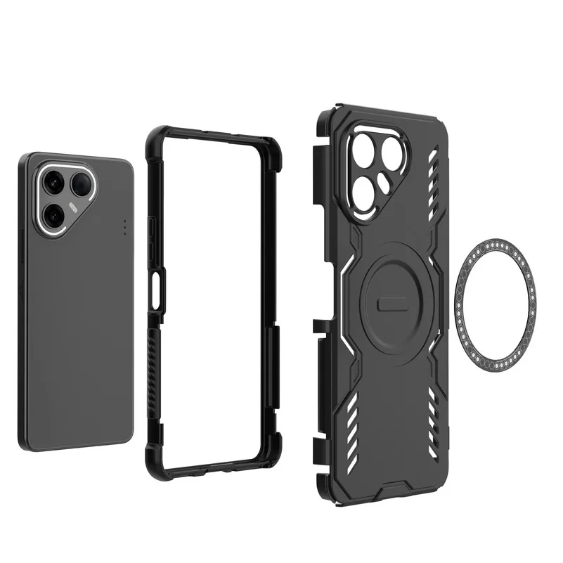 Cooling & Breathable Magnetic Ring Case with Heat Dissipation - Slim Protective Cover