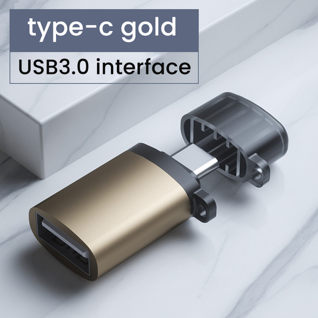 3.0 Converter USB Type C OTG Adapter USB C Male To Female Converter For Macbook Samsung USB Type-C Converter For Laptops