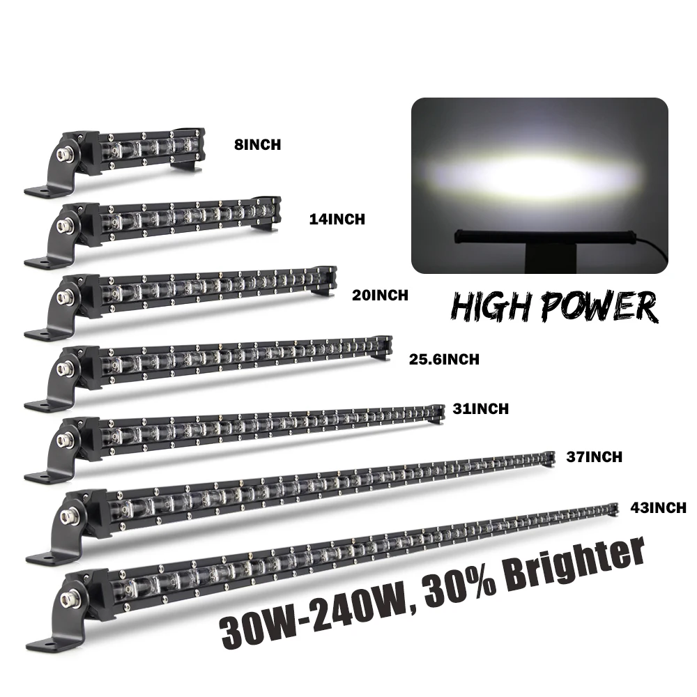 High Power Quality Driving Beam 6D Offroad 8