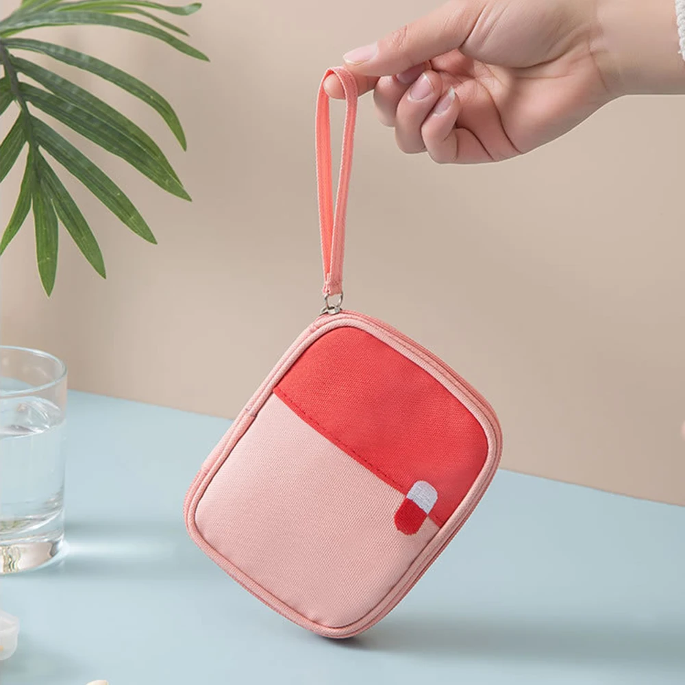 Travel Thickened Medicine Box Outdoor First Aid Kit Large Capacity Home Portable Waterproof Fabric Medicine Cabinet Storage Box 2