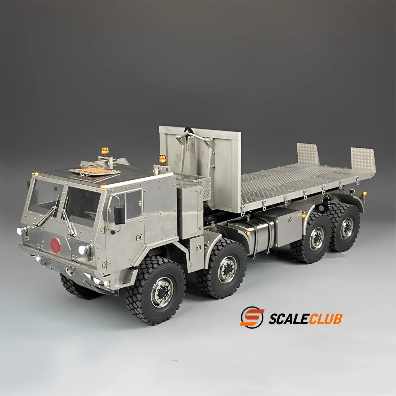 SCALECLUB 1/14 Full Metal Roll-on/Roll-off 8x8 Military Truck T815 3