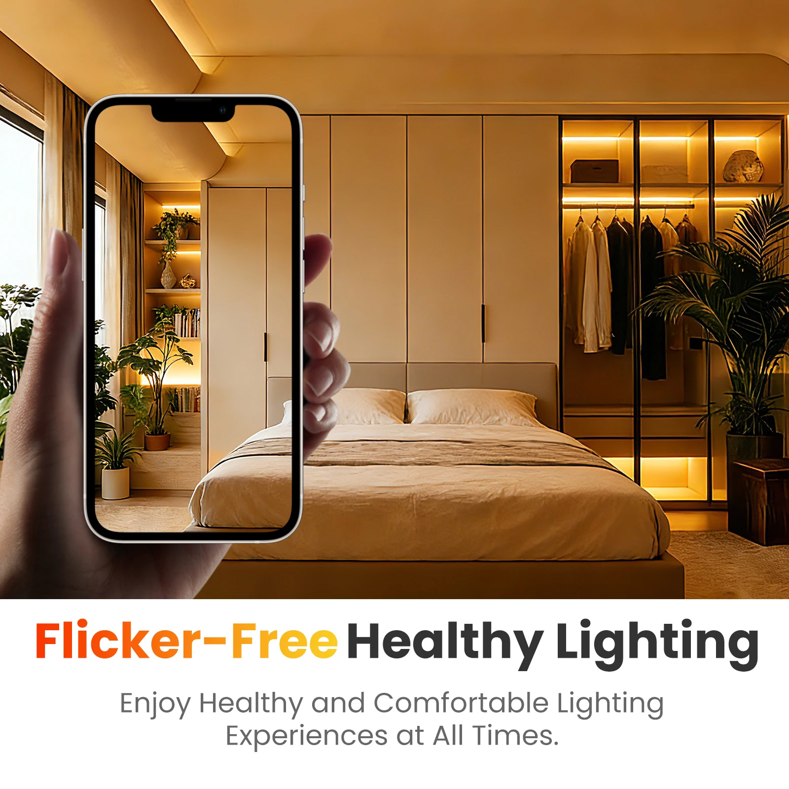 디밍 가능 220V COB LED 스트립 라이트 스위치/디머 EU 전원 키트 방수 288LED/M 따뜻한 자연광 실내 조명 플렉스 네온 램프