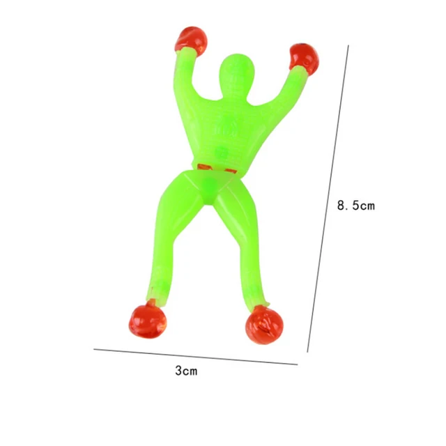 10/20pcs Funny Sticky Wall Climbing Men Toys for Children Plastic Climbing Flip Man Attractive Classic Gift Kids Novelty Toy DDJ 6