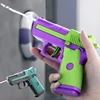 Hot Mini Desert Eagle Mechanical Continuous Firing Water Gun Small Pistol Summer Outdoor Beach Poor Toy Shoot Water Gun for Kids 3