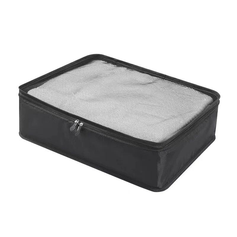 Compact Foldable Packing Cubes with Breathable Mesh Design