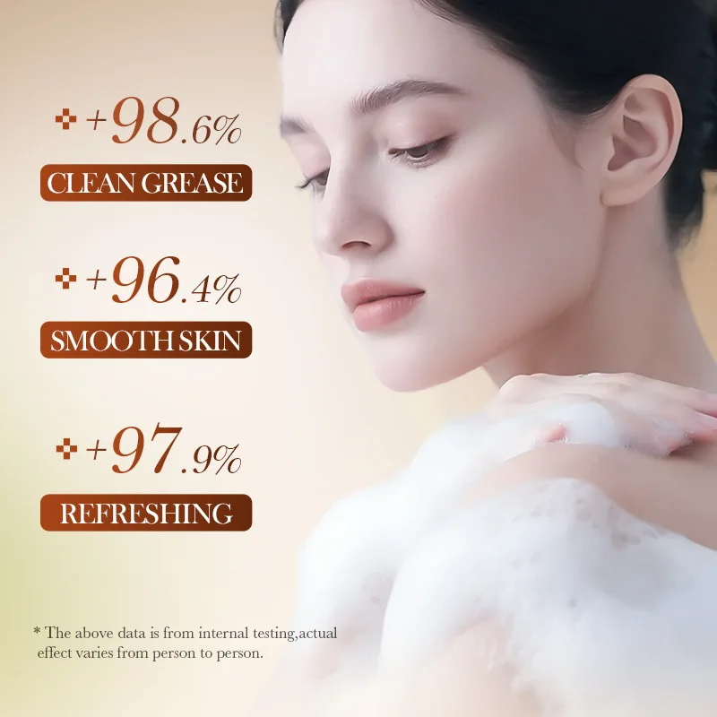 SADOER Persimmon Facial Soap Face Wash Foam Facial Cleanser Moisturizing Hydrating Oil Control Body Bathing Handmade Soap