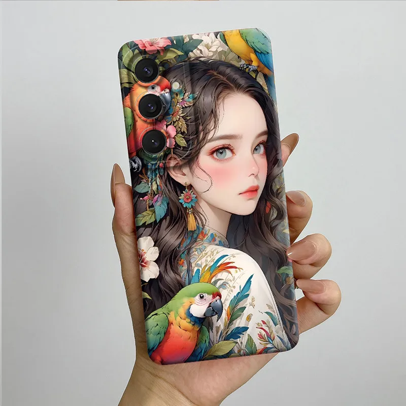 Sweet Fashion Butterfly Painted Soft Silicone Phone Case - Lovely Design Cover