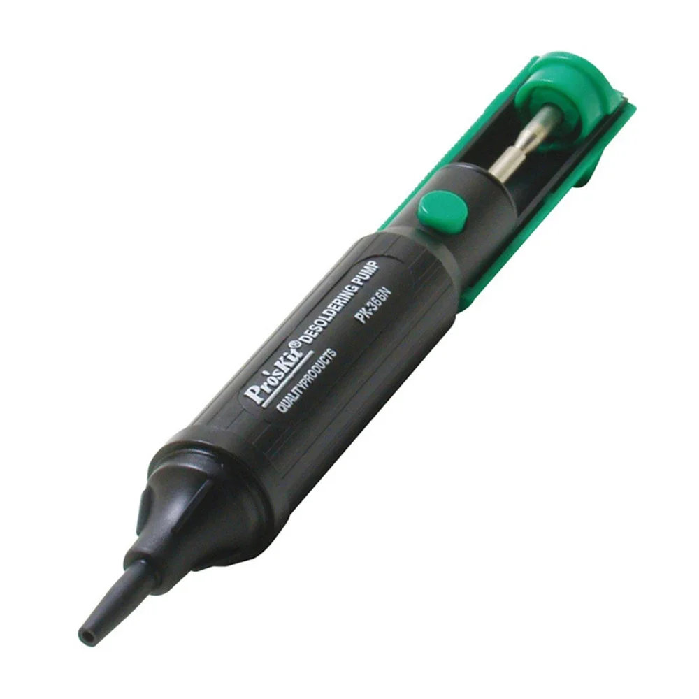 Pro'sKit Original 8PK-366N-G Suction Tin Suckers Gun Soldering Iron Pen Hand Tools Desoldering Pump Piston Quick Easy