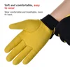 Cowhide Leather Work Gloves Safety Protection Labour Garden Motorcycle Sports Driver Workers Work Welding Wear-resistant Gloves 4