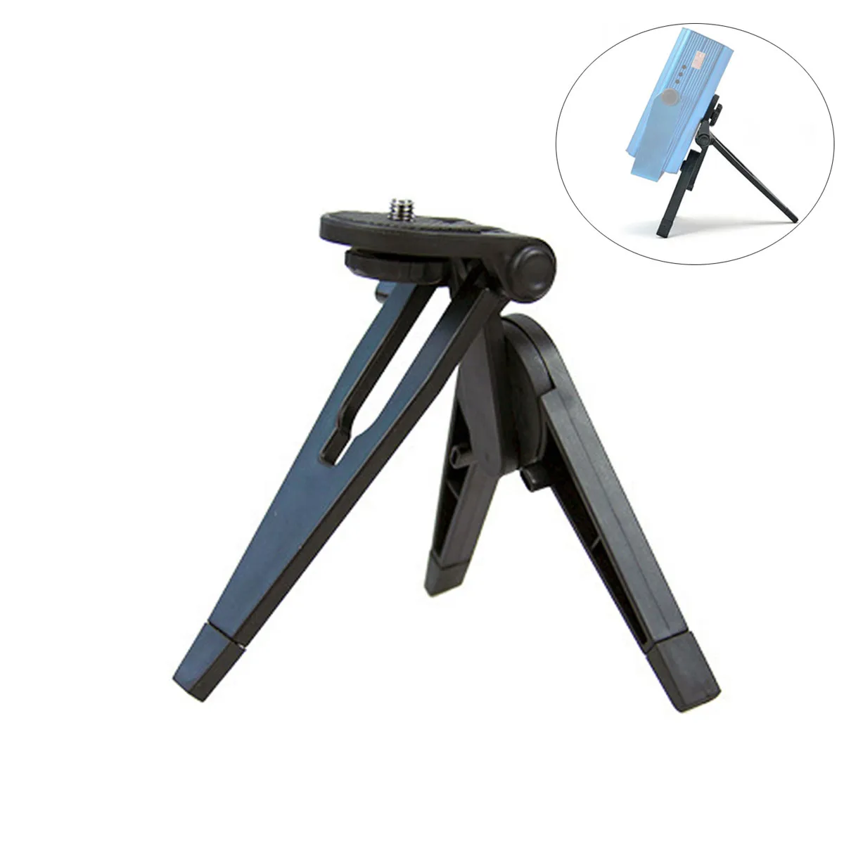 Mini trépied réglable pour GoPro et caméras d'action - Support bureau et bâton selfie
