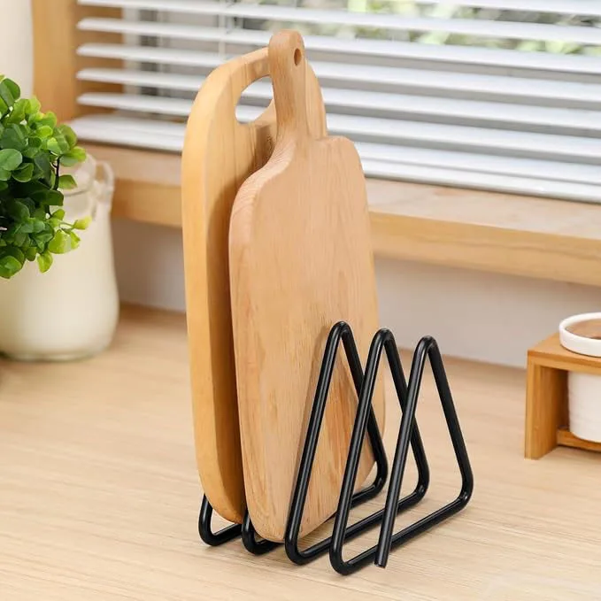 Metal Cutting Board Stand Kitchen Storage Rack for Cutting Boards Kitchen Storage Organizer Stand for Cutting Boards for Easy Metal Cutting Board Stand Kitchen Storage Rack for Cutting Boards Kitchen Storage Organizer Stand for Cutting Boards for Easy