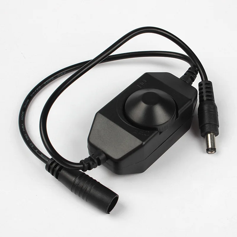 Dc 12V 24 V Led Dimmer Switch Luminosità Controller Di Alimentazione Regolabile 12 24 V Volt Dimmer Per 3528 5050 Striscia Di Colore Singolo