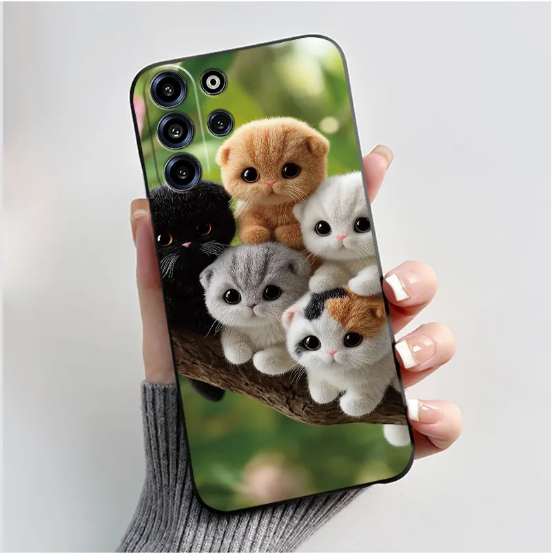 Aesthetic Luxury Cute Cool Soft Silicone Black Matte Phone Case Bumper Shell