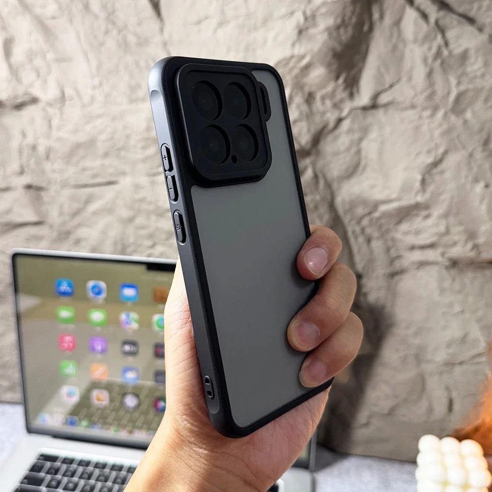 Enhanced Shockproof Hybrid Matte Armor Case - Durable Hard Cover