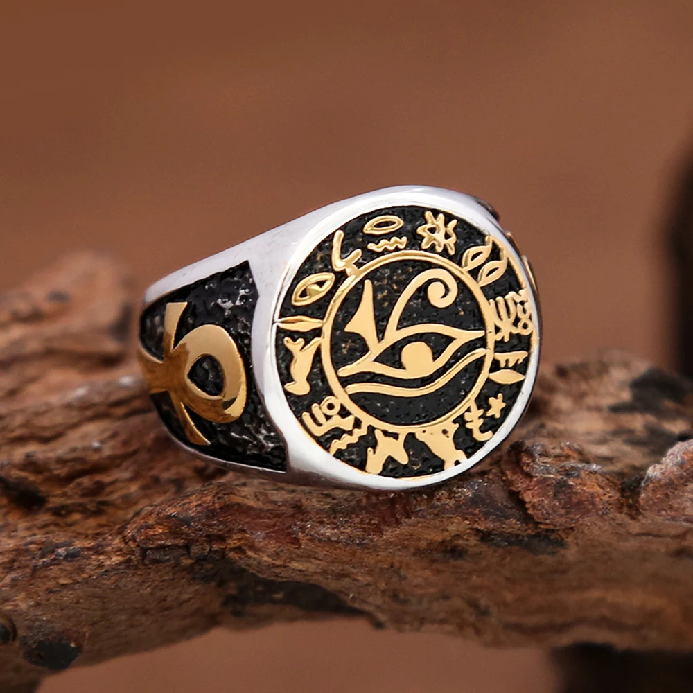 Anillos Ankh Ajustables Unisex - Alta Calidad - Envío Rápido