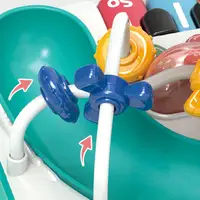 Baby Musical Instruments Toy Educational Baby Activity Table with Piano Ball Slide Musical Instruments for 1-3 Year Old Boys 1