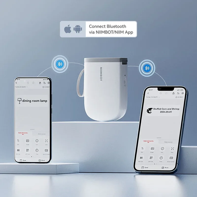 ポータブル ラベルプリンター2セット NIIMBOT D11 Bluetooth Amazon.co.jp: NIIMBOT D11 新版 ラベルライター Bluetooth接続