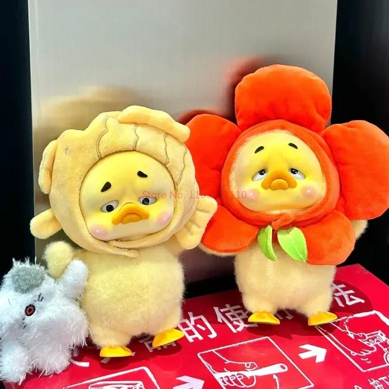 

Оригинальная фигурка Upsetduck 2 из серии «милая утка», мультяшная модель, милая фигурка аниме, кавайные коллекционные куклы