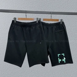 Spring/Summer Men's Shorts 100% Cotton 460g High Quality Casual Shorts HD Printing 2023 Non Pilling Shorts for Both Men and Wome