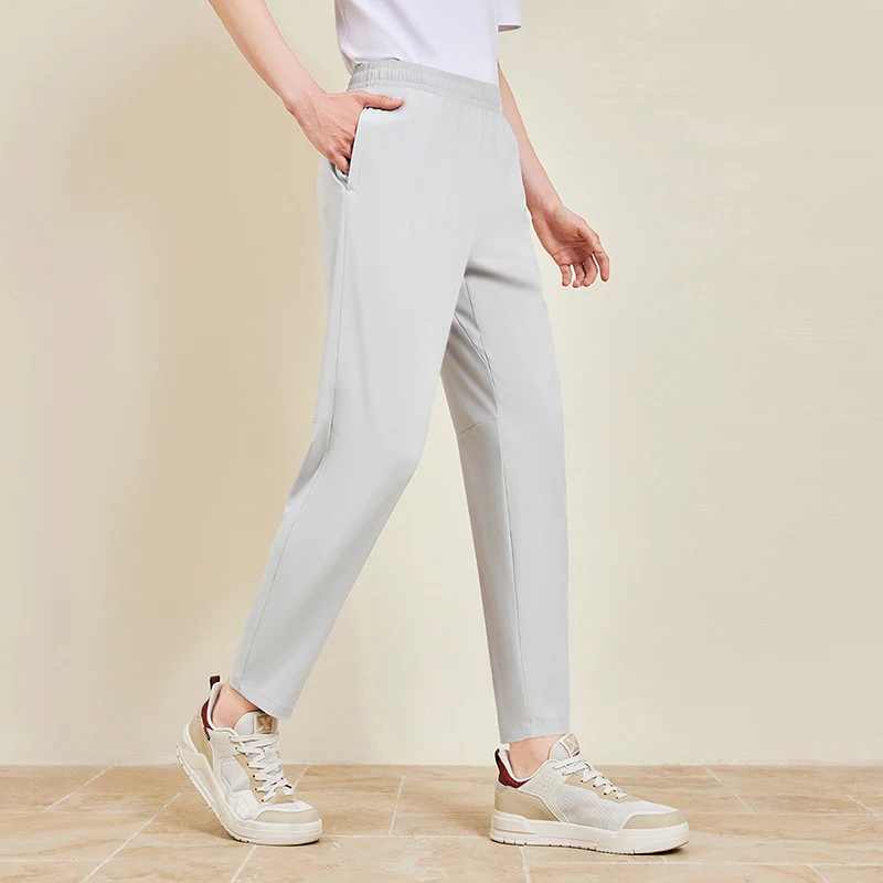 Xtep Little C Trousers For Men Summer Sweat-Absorbing Pants Trendy Retro Fashion Quick-Drying Bottoms 876229980211