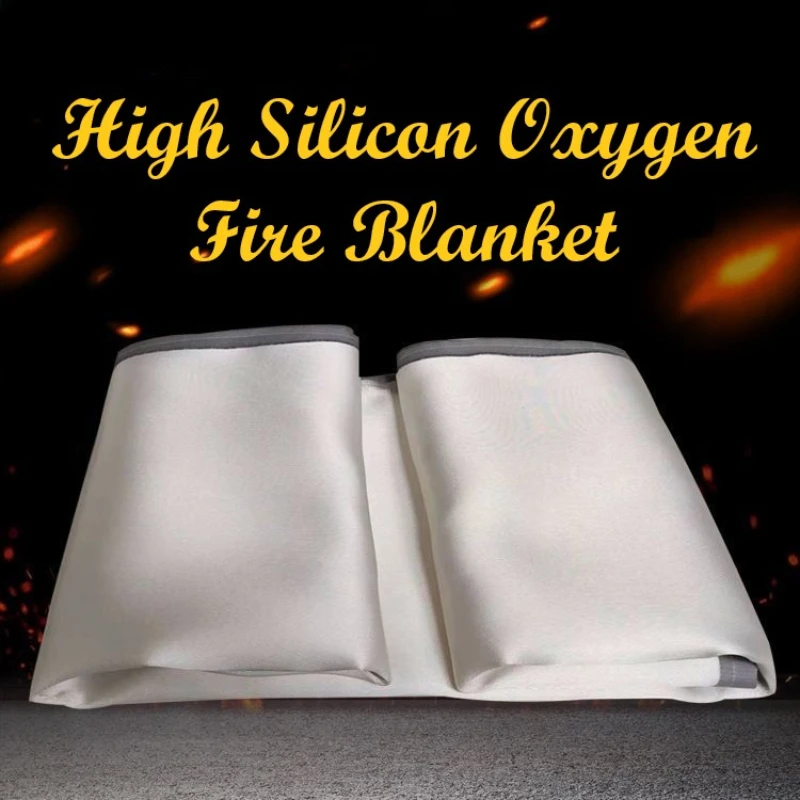 1*1 M High Silica Fire Blanket High Silicon Glass Fiber Welding Flame Retardant Fire Blanket