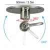 Punching Bag Mount Hanger Wide Compatible  Boxing Bag Mount Bracket Iron Swivel Easy Installation Ceiling for Home 3