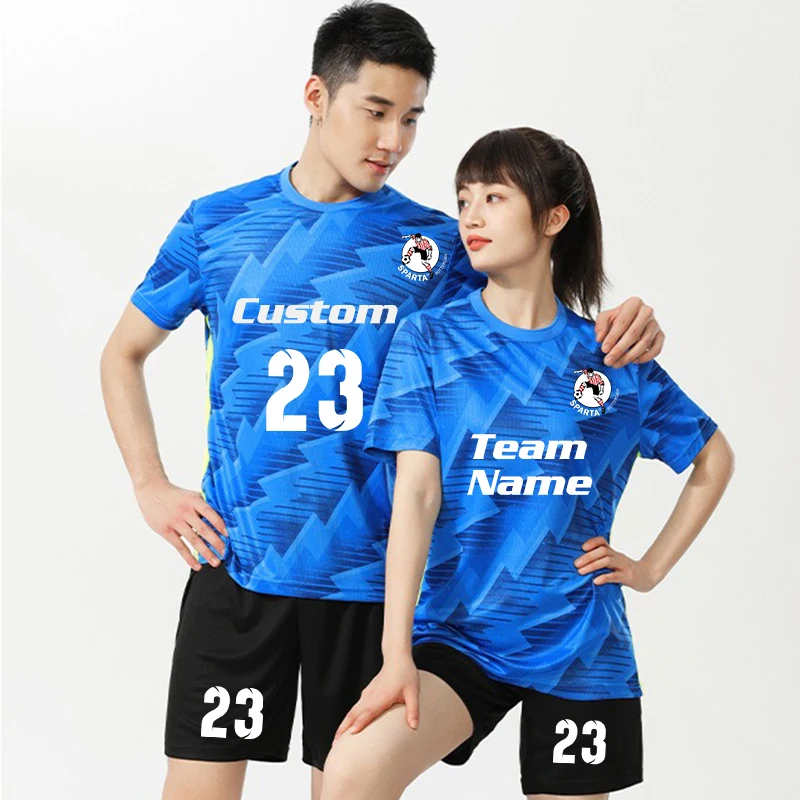 Kids Football Jersey Personalized Custom Adult Soccer Uniforms Kit Sports Clothes Customize Women Futsal Sportswear DIY number 3